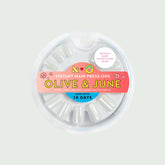 Winter Glitter Velvet - Press-On | Short | Squoval