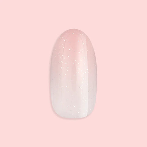 Rose Gradient Shimmer - Press-On | Medium | Oval