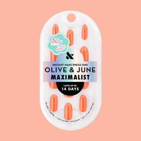 Bounce Back Chrome - Press-On | Medium | Oval