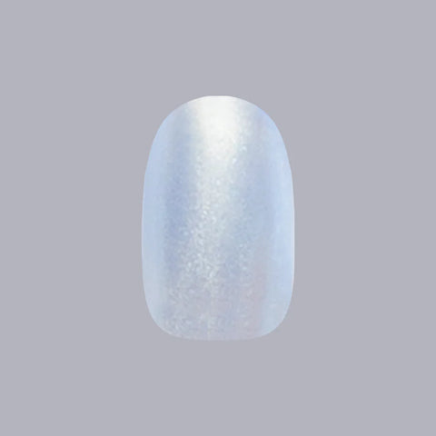 Sky Chrome - Press-On | Short | Round