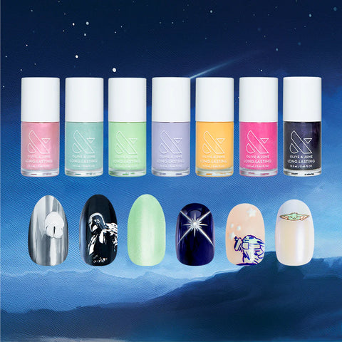 The Mandalorian and Grogu Summer Polish + Press-on Set