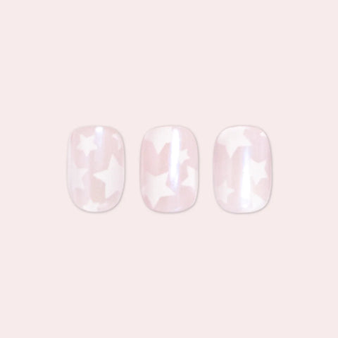 Shimmery Super Star - Press-On | Extra Short | Squoval
